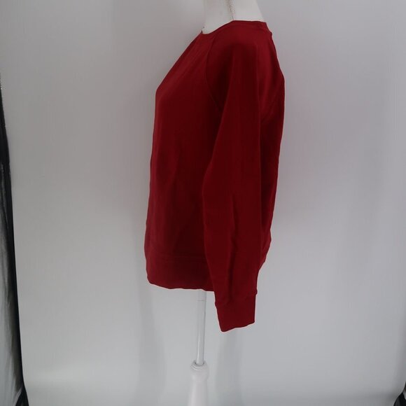 Banana Republic Red Pullover Sweatshirt Size Large - Picture 4 of 5